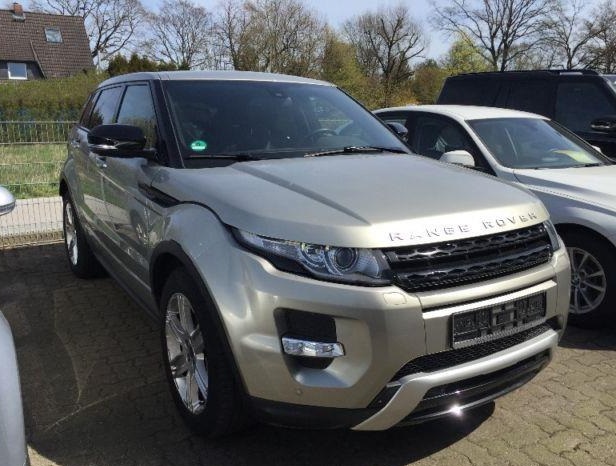 LHD LANDROVER RANGE ROVER EVOQUE